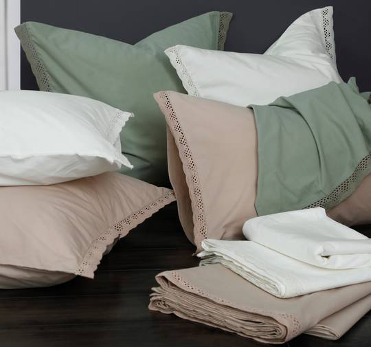 MM Linen - Lacey Sheet Set - Rose